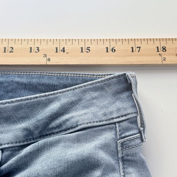 NYDJ Jeans Size 12 Blue Denim Marilyn Straight Leg Classic Stretch Capsule - Picture 3 of 9